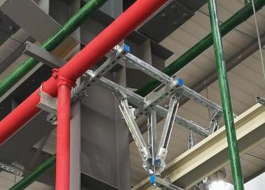 甘孜该抗震支架的整体式支吊架结构协调性好